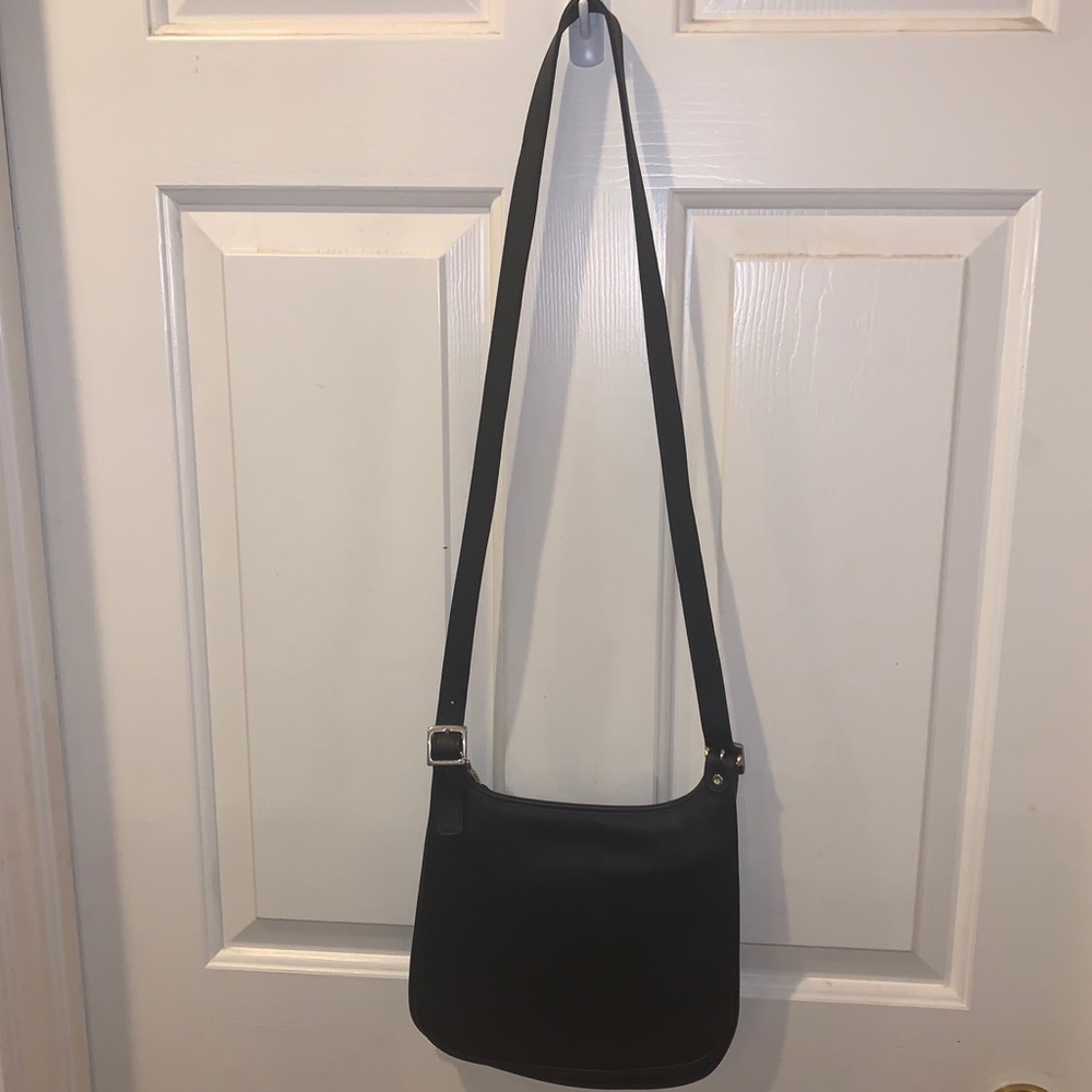 New Vintage black Coach messenger/satchel bag